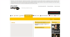 Desktop Screenshot of luksus.cafepl.com