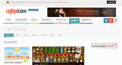 Desktop Screenshot of gry-online.cafepl.com