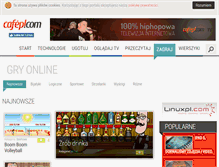 Tablet Screenshot of gry-online.cafepl.com