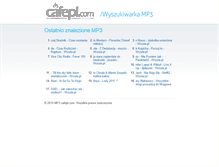 Tablet Screenshot of mp3.cafepl.com